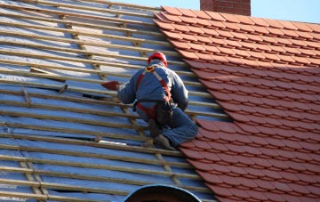 roof tiles South Corriegills, North Ayrshire